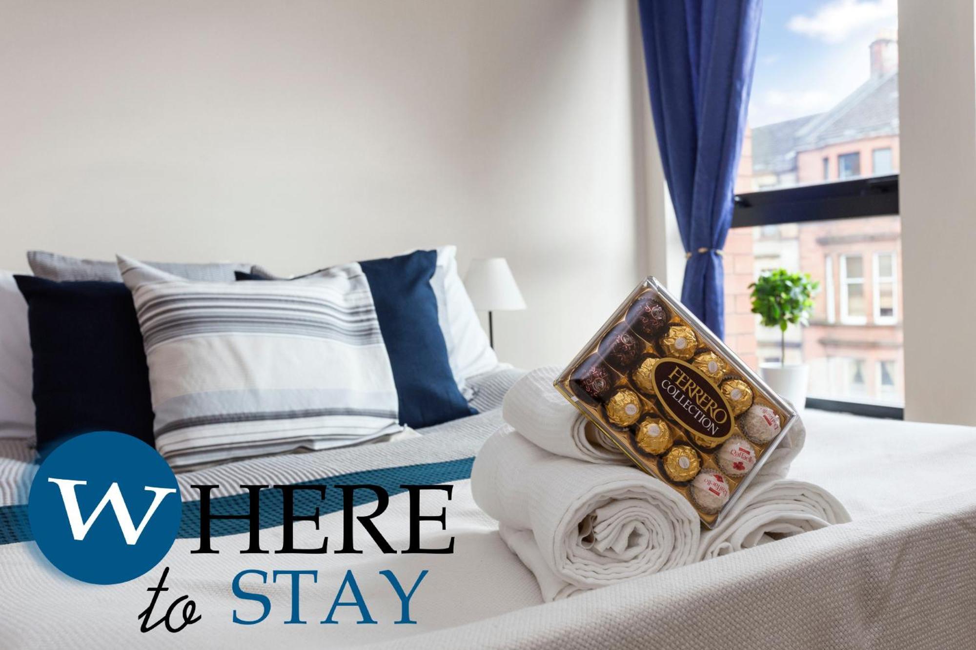 Bright 1 Bedroom Apartment-private Parking Glasgow